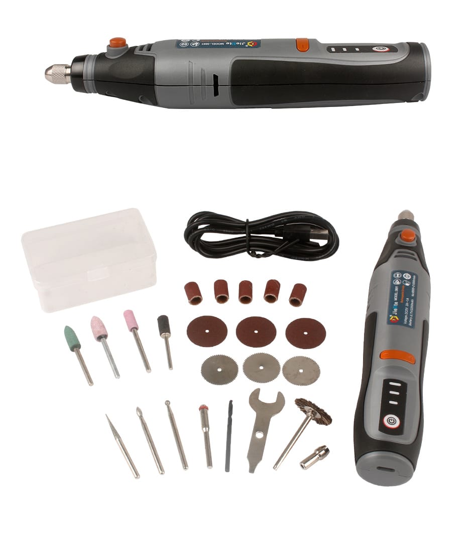 DREMEL INALAMBRICO 3 VELOCIDADES 35W + ACCESORIOS