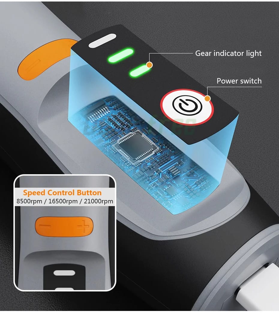 DREMEL INALAMBRICO 3 VELOCIDADES 35W + ACCESORIOS