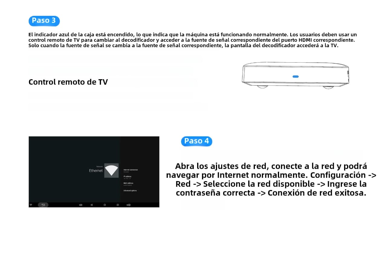 TV BOX ANDROID 13 4K UHD