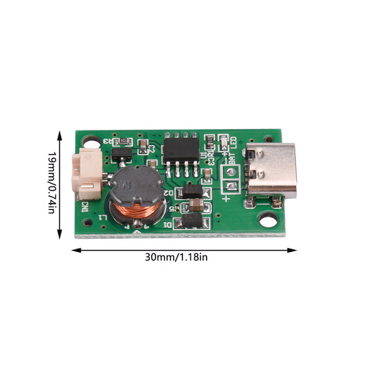 NEBULIZADOR ULTRASÓNICO 5V DC TIPO C